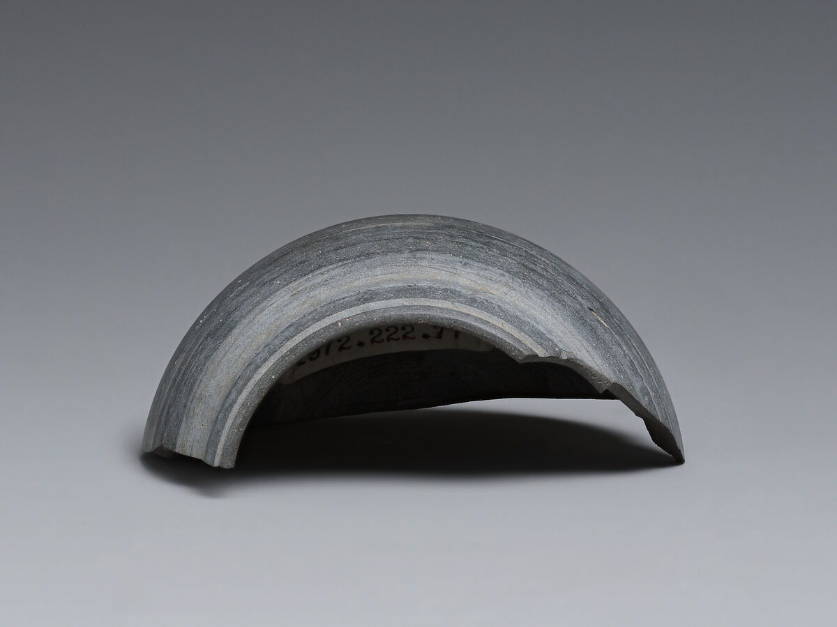 Cup rim sherd, Ceramic