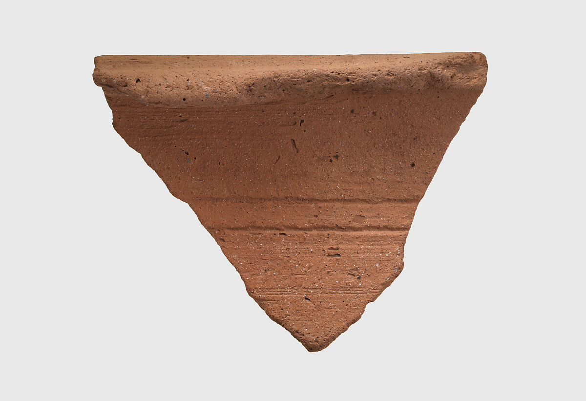 Rim sherd, Ceramic 