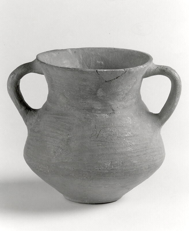 Two-handled jar, Ceramic, Iran 