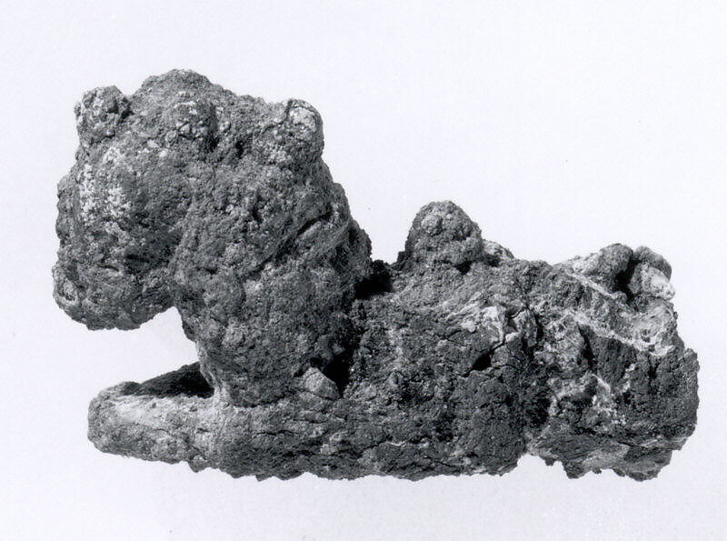 Lion pin, Bronze, iron, Iran