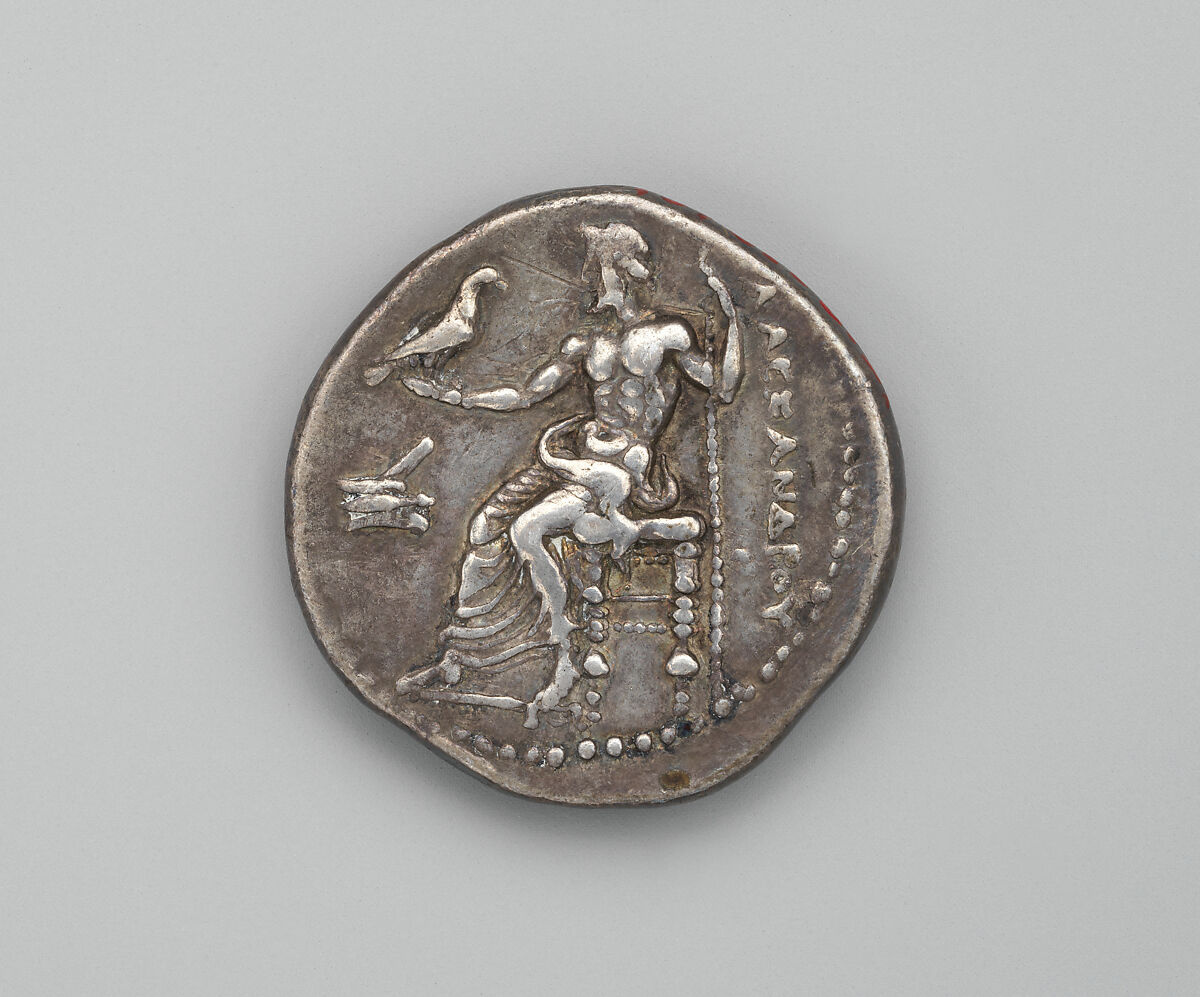 Tetradrachm of Alexander the Great, Silver, Seleucid