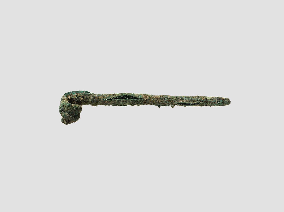 Fibula pin, Bronze, Iran 