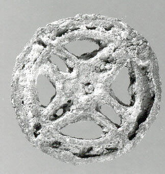 Compartmented stamp seal, Copper alloy, Bactria-Margiana Archaeological Complex 