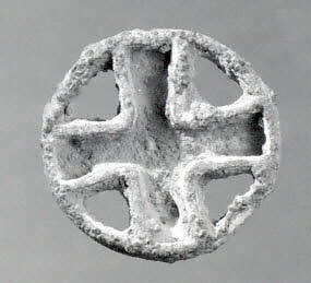 Compartmented stamp seal, Copper alloy, Bactria-Margiana Archaeological Complex 