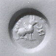 Stamp seal, Stone, Sasanian 
