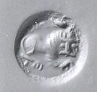 Stamp seal, Stone, Sasanian 