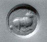 Stamp seal, Stone, Sasanian 