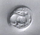 Stamp seal, Stone, Sasanian 