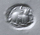 Stamp seal, Stone, Sasanian 