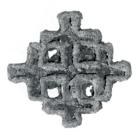 Compartmented stamp seal, Copper alloy, Bactria-Margiana Archaeological Complex