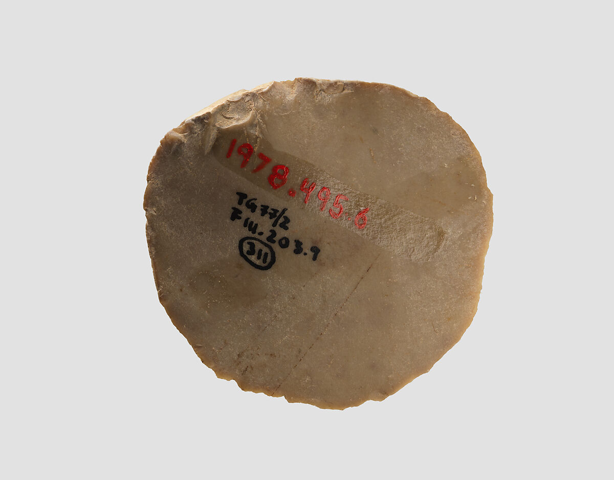 Fan scraper, Stone, Ghassulian