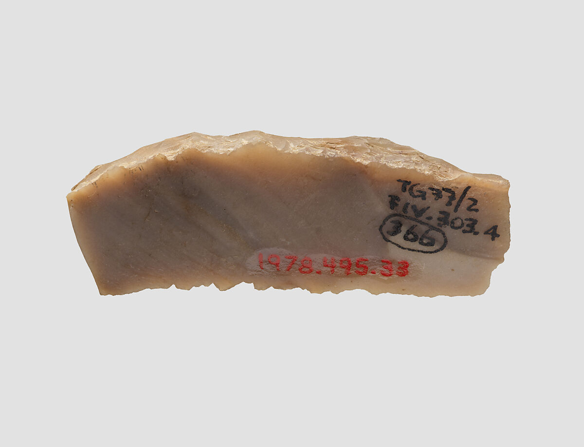Blade, Stone, Ghassulian