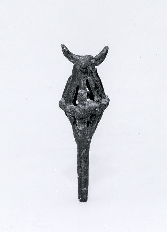 Openwork rattle bell, Bronze, Iran 