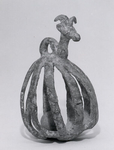 Openwork rattle bell