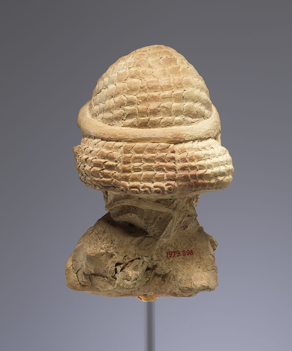 Head, Ceramic, Babylonian