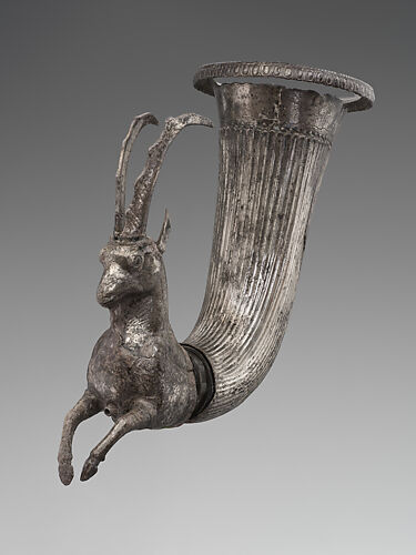 Rhyton in the shape of a boar head | Iran | Iron Age | The Metropolitan ...