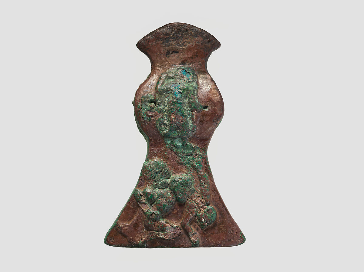 Shaft-hole axe head, Bronze, Iran