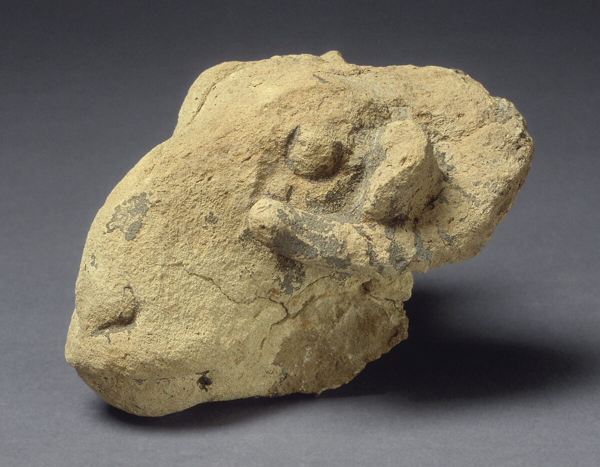 Head of a ram, Ceramic 