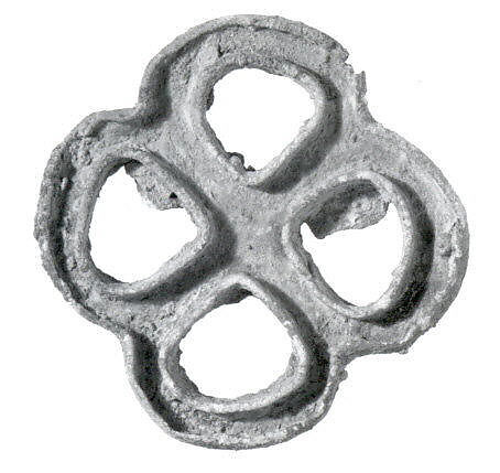 Compartmented stamp seal, Copper alloy, Bactria-Margiana Archaeological Complex 