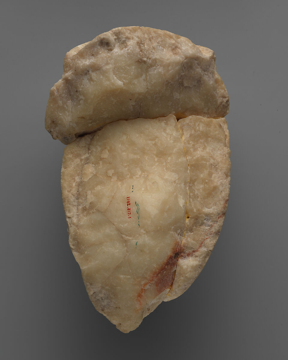 Head of a man, Alabaster (calcite)