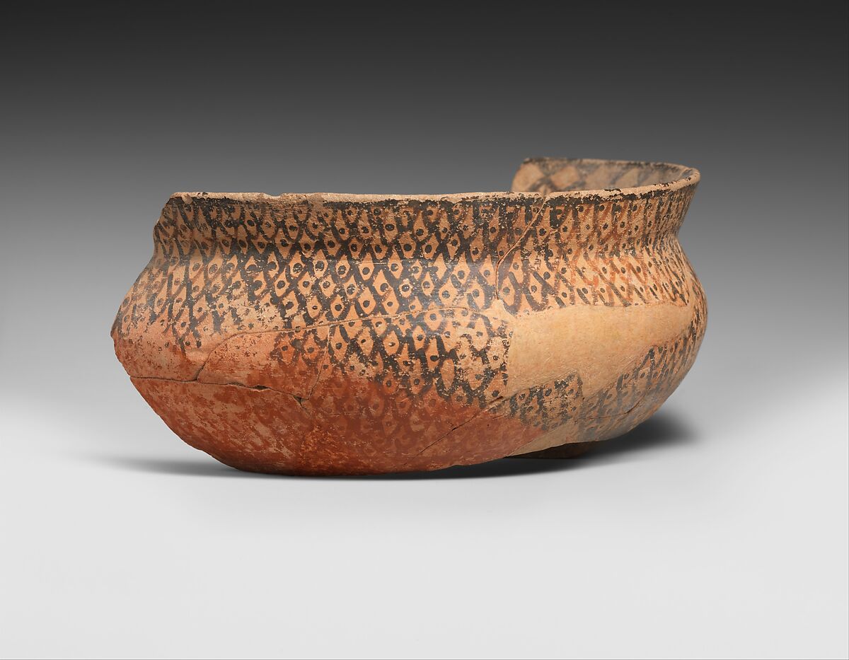 Bowl fragment, Ceramic, Halaf 