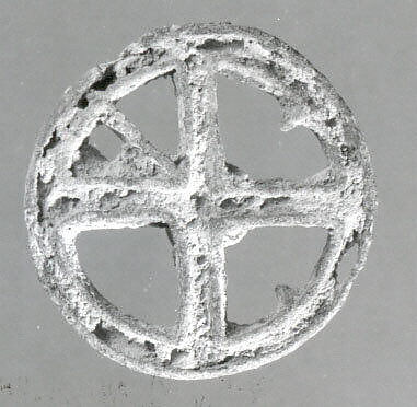 Compartmented stamp seal, Copper alloy, Bactria-Margiana Archaeological Complex 