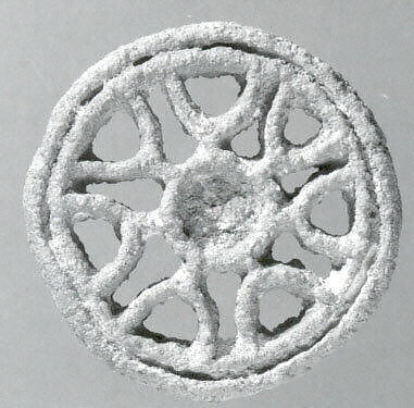 Compartmented stamp seal, Copper alloy, Bactria-Margiana Archaeological Complex 