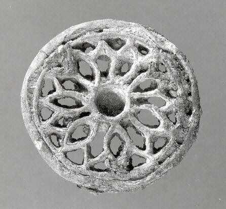 Compartmented stamp seal, Copper alloy, Bactria-Margiana Archaeological Complex 