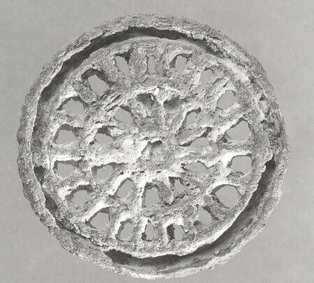 Compartmented stamp seal, Copper alloy, Bactria-Margiana Archaeological Complex 