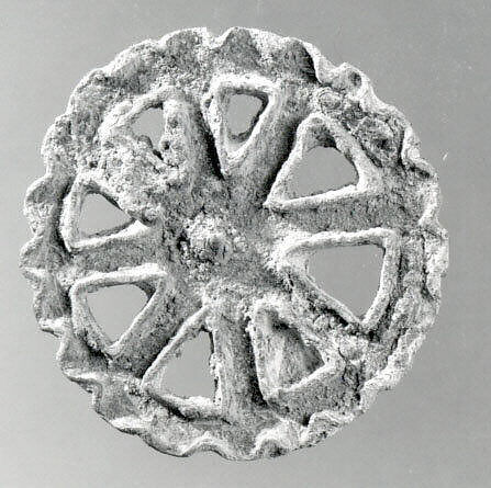 Compartmented stamp seal, Copper alloy, Bactria-Margiana Archaeological Complex 