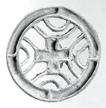 Compartmented stamp seal, Copper alloy, Bactria-Margiana Archaeological Complex 