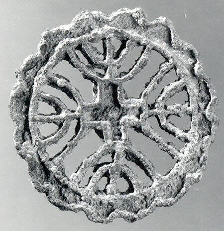 Compartmented stamp seal, Copper alloy, Bactria-Margiana Archaeological Complex 