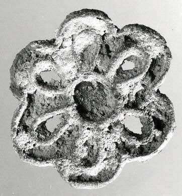 Compartmented stamp seal, Copper alloy, Bactria-Margiana Archaeological Complex 