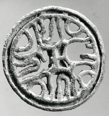 Compartmented stamp seal, Copper alloy, Bactria-Margiana Archaeological Complex 