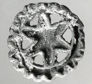 Compartmented stamp seal, Copper alloy, Bactria-Margiana Archaeological Complex 