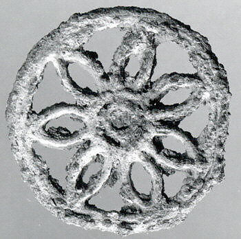 Compartmented stamp seal, Copper alloy, Bactria-Margiana Archaeological Complex 