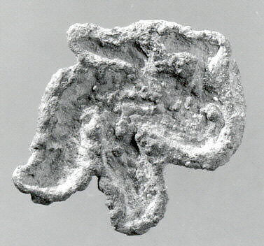 Stamp seal with griffin, Copper alloy, Bactria-Margiana Archaeological Complex 