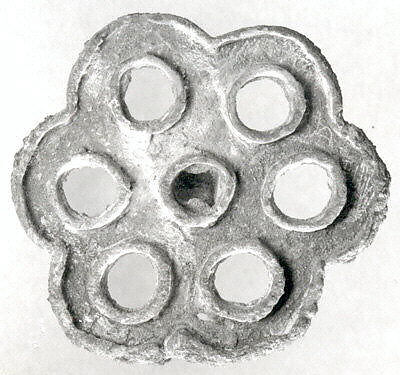 Compartmented stamp seal, Copper alloy, Bactria-Margiana Archaeological Complex 