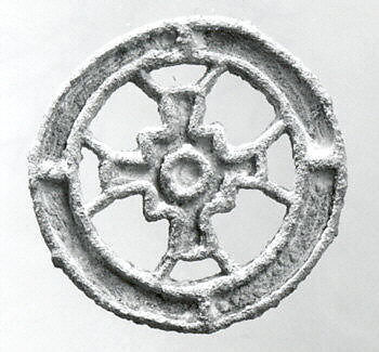 Compartmented stamp seal, Copper alloy, Bactria-Margiana Archaeological Complex 