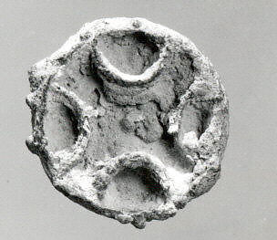 Stamp seal, Copper alloy, Bactria-Margiana Archaeological Complex 