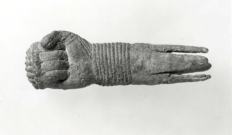 Object in the form of clenched fist | Bactria-Margiana Archaeological ...