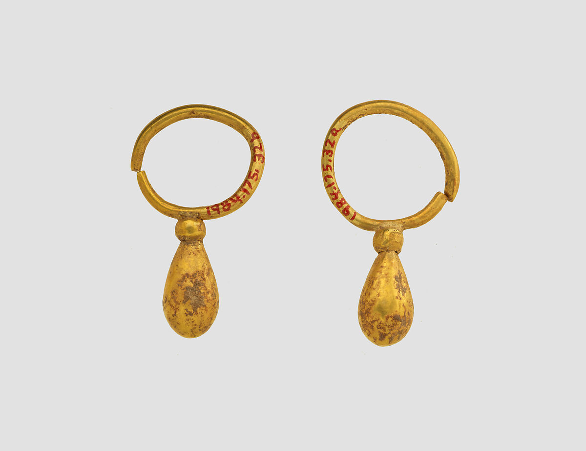 Earrings, Gold, Iran
