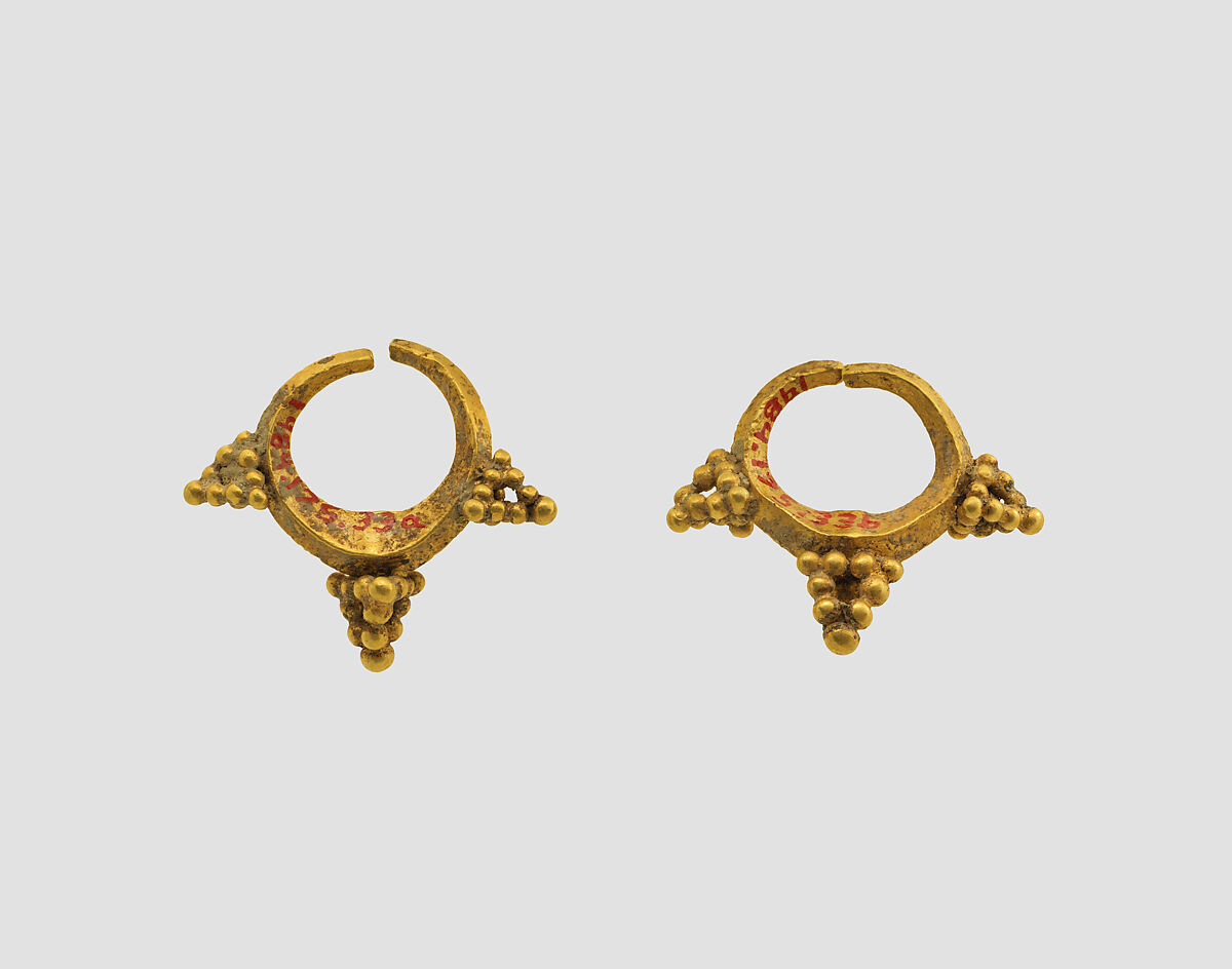 Earrings, Gold, Iran