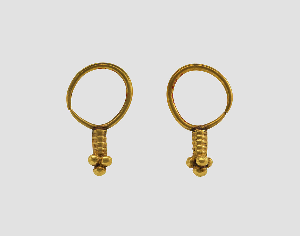 Earrings, Gold, Iran
