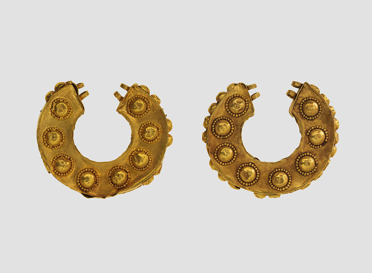 Earrings, Gold, Iran