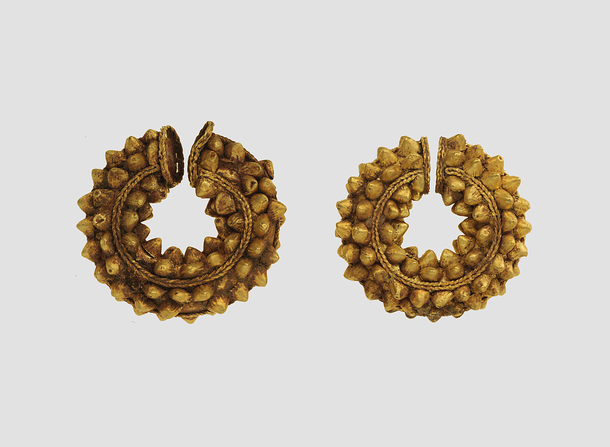 Earrings, Gold, Iran