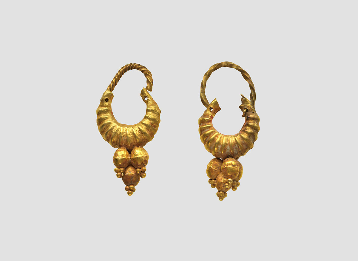 Earrings, Gold, Iran