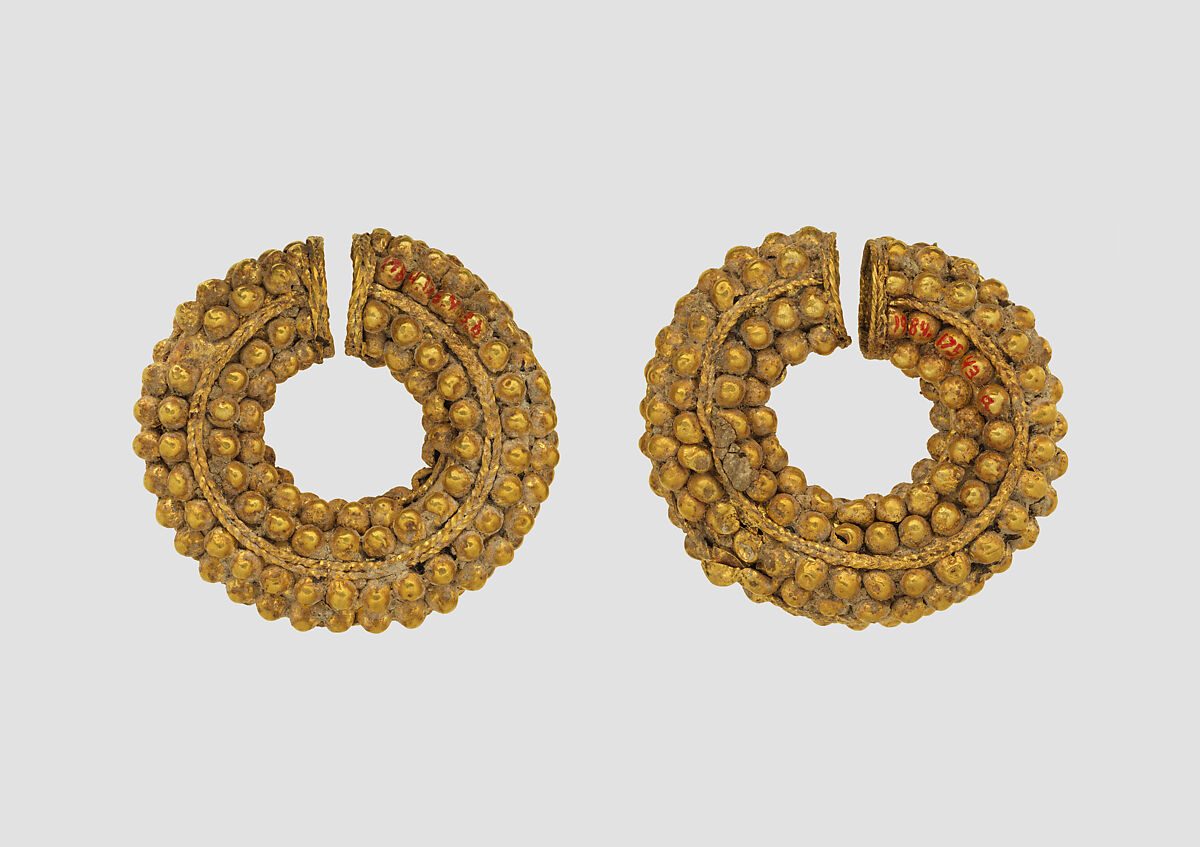 Earrings, Gold, Iran