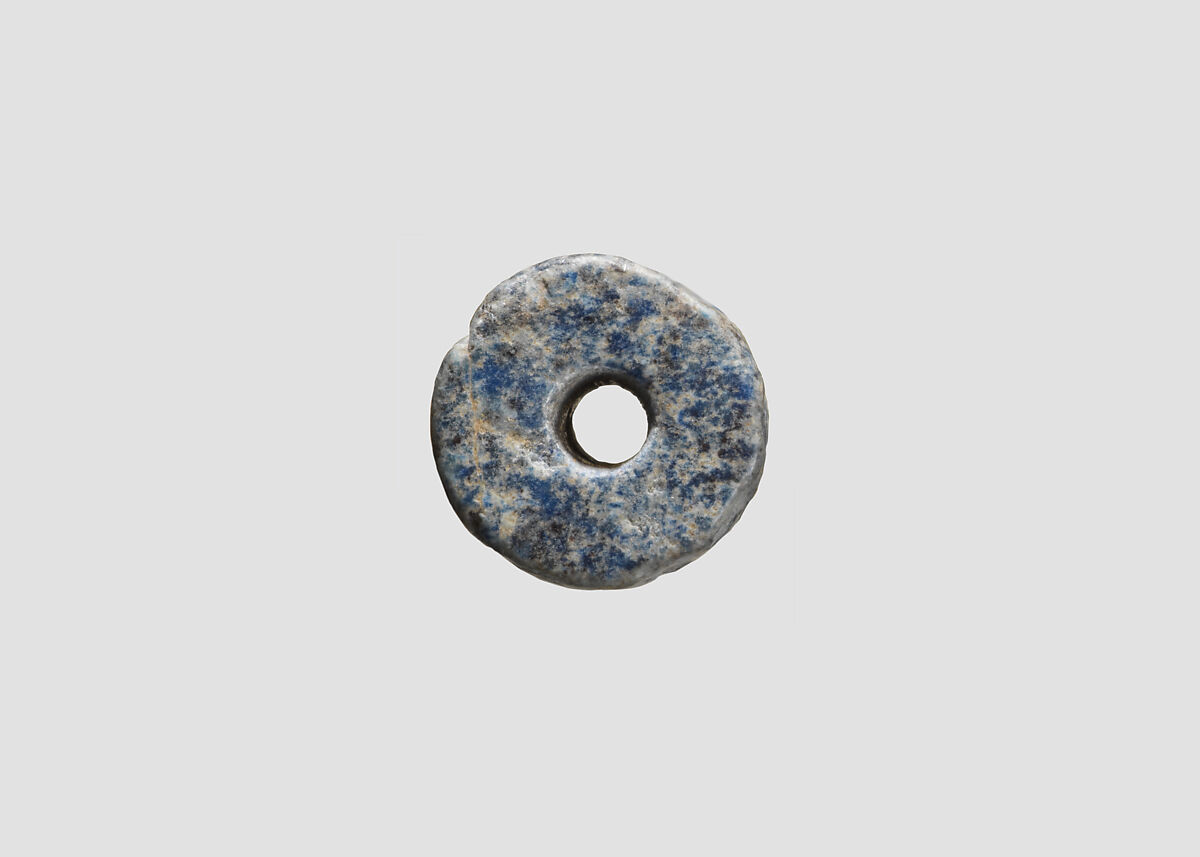 Cylinder seal and modern impression, Lapis lazuli, Sumerian