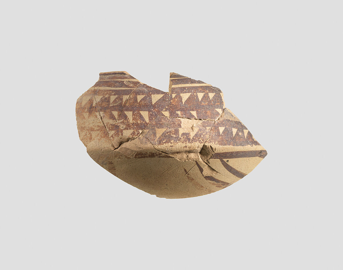 Sherd, Ceramic, paint 